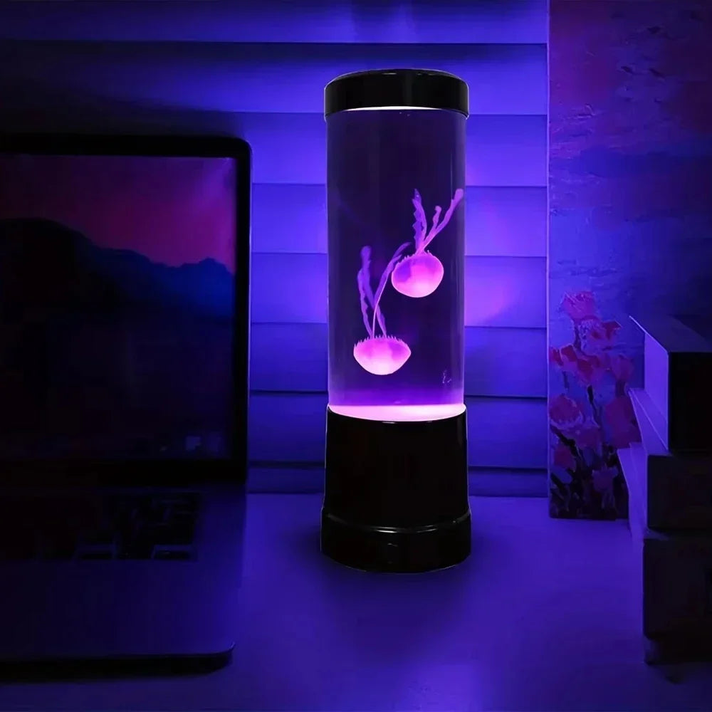 MeduGlow™ - Magiczne Akwarium z Pływającymi Meduzami