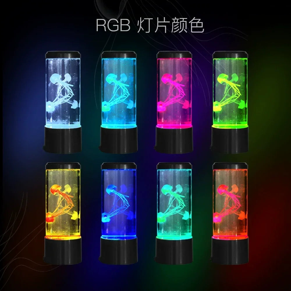MeduGlow™ - Magiczne Akwarium z Pływającymi Meduzami